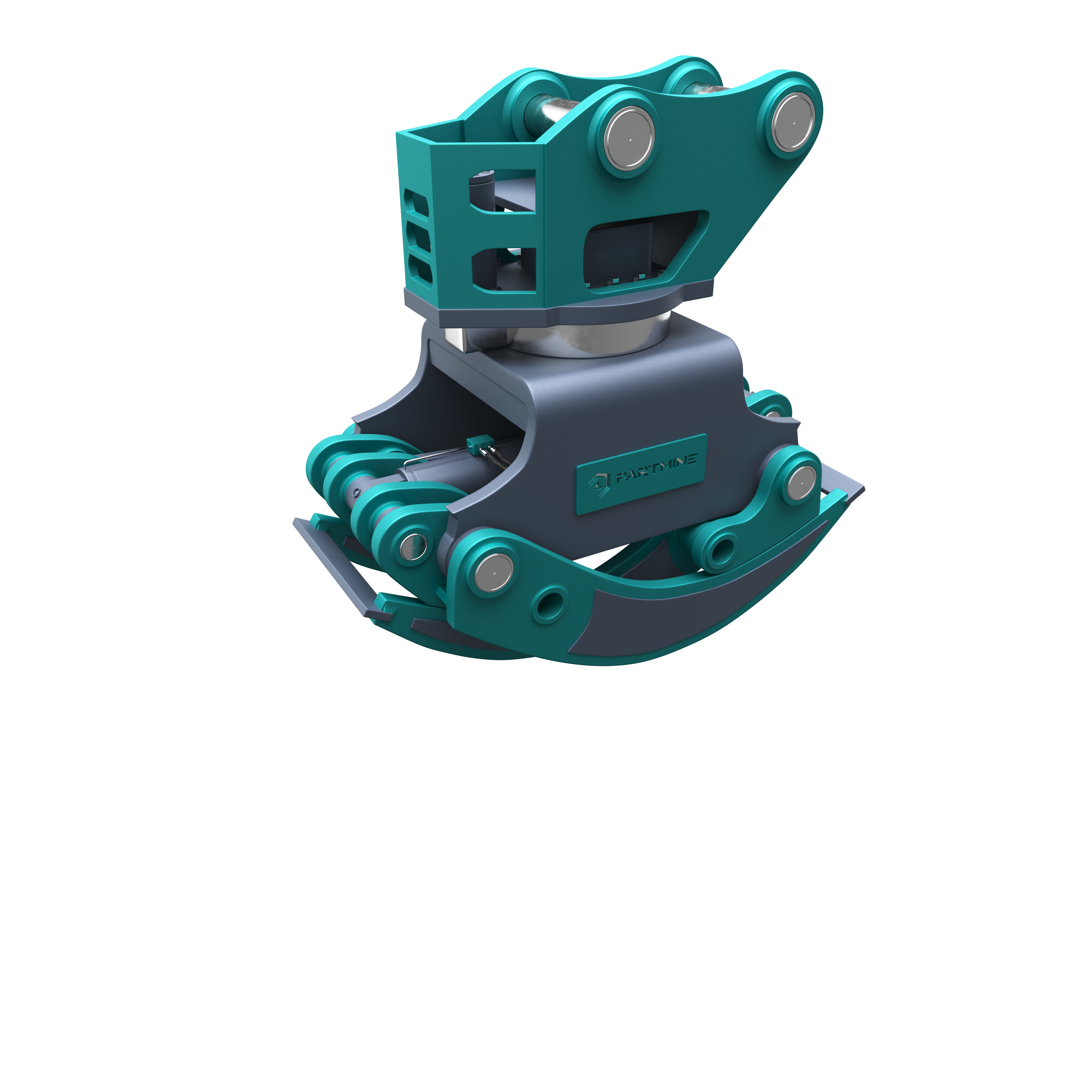 Грейфер для леса 35–45 тонн (модель 6050) без ротатора