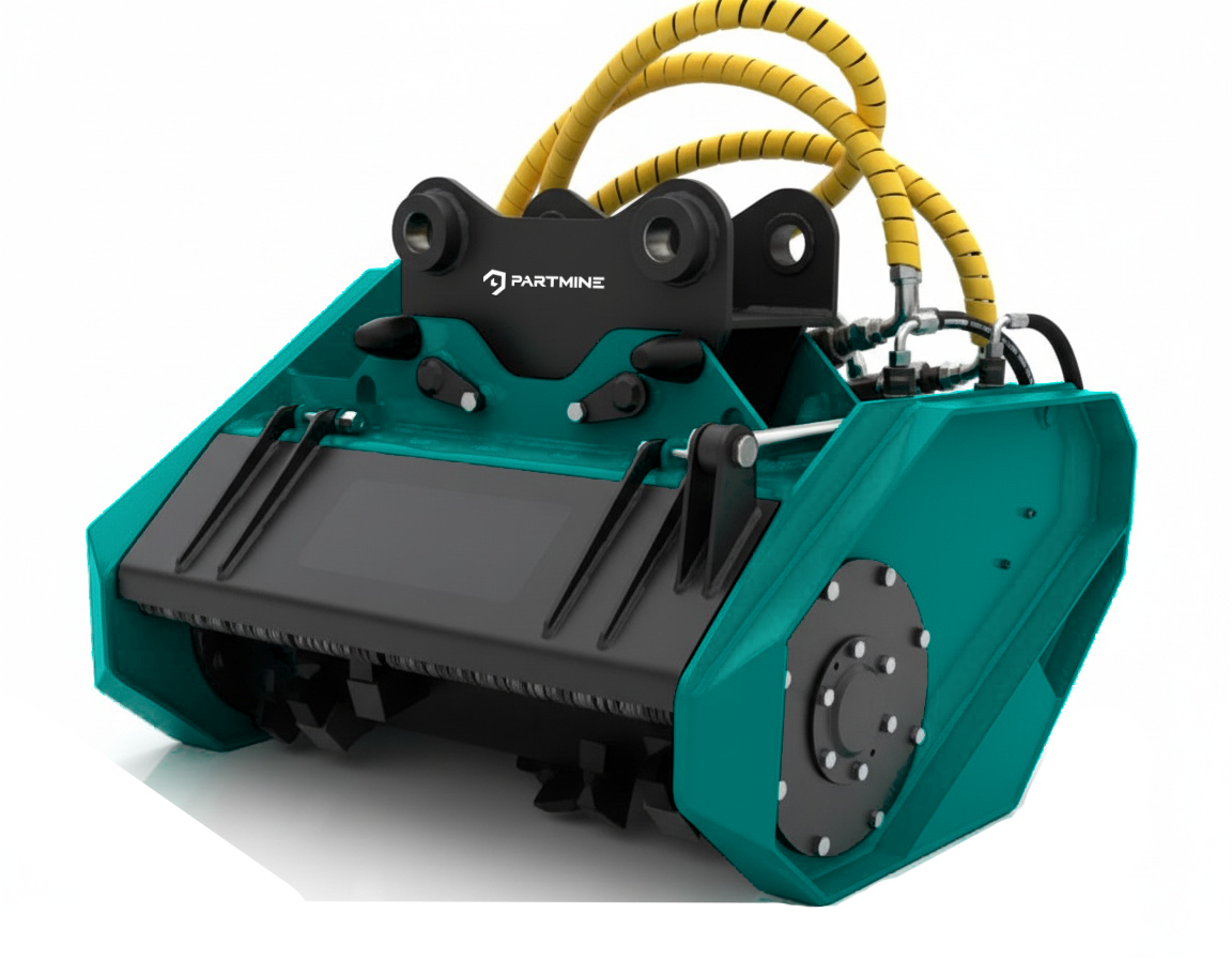 Гидравлический мульчер для экскаватора‑погрузчика PM 100H345