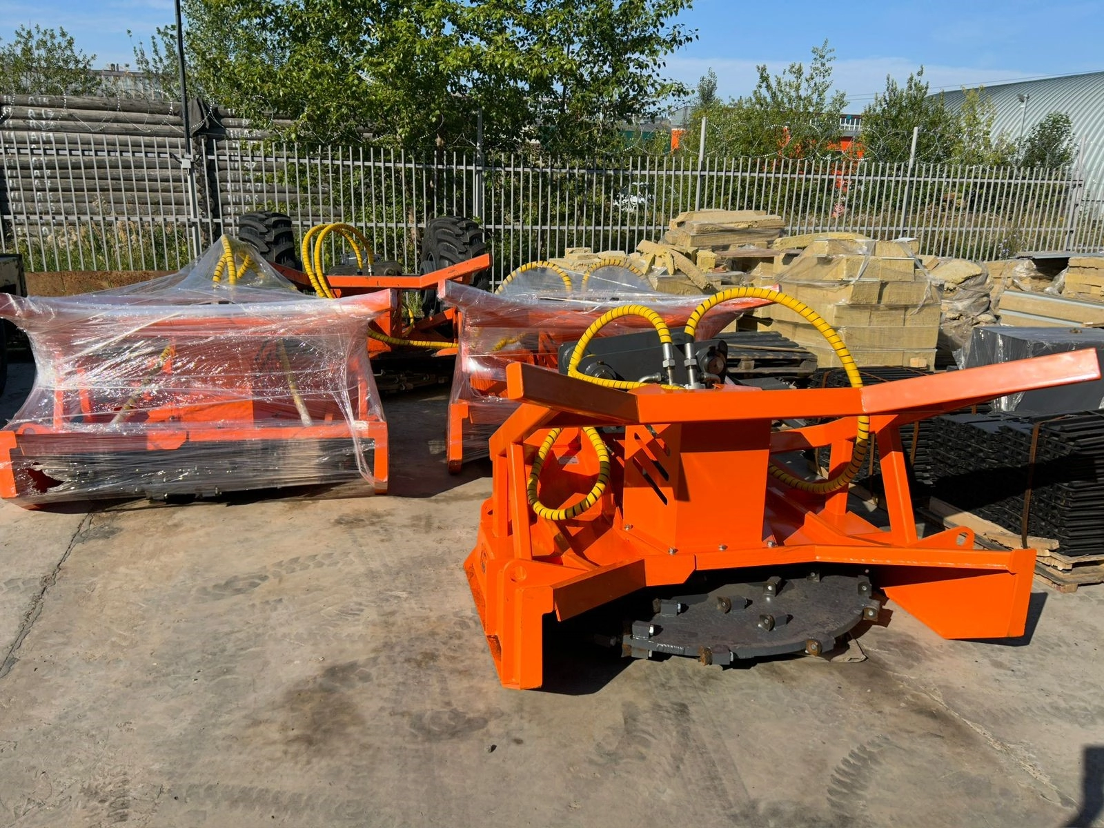 Гидравлический дисковый мульчер PM D100H для мини‑погрузчика