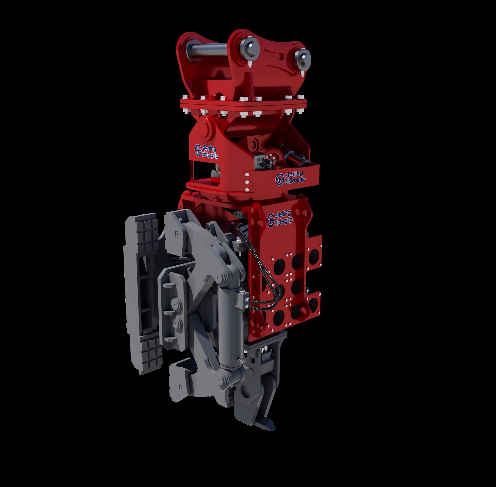 Вибропогружатели серия ST (Ю.Корея) с боковым захватом