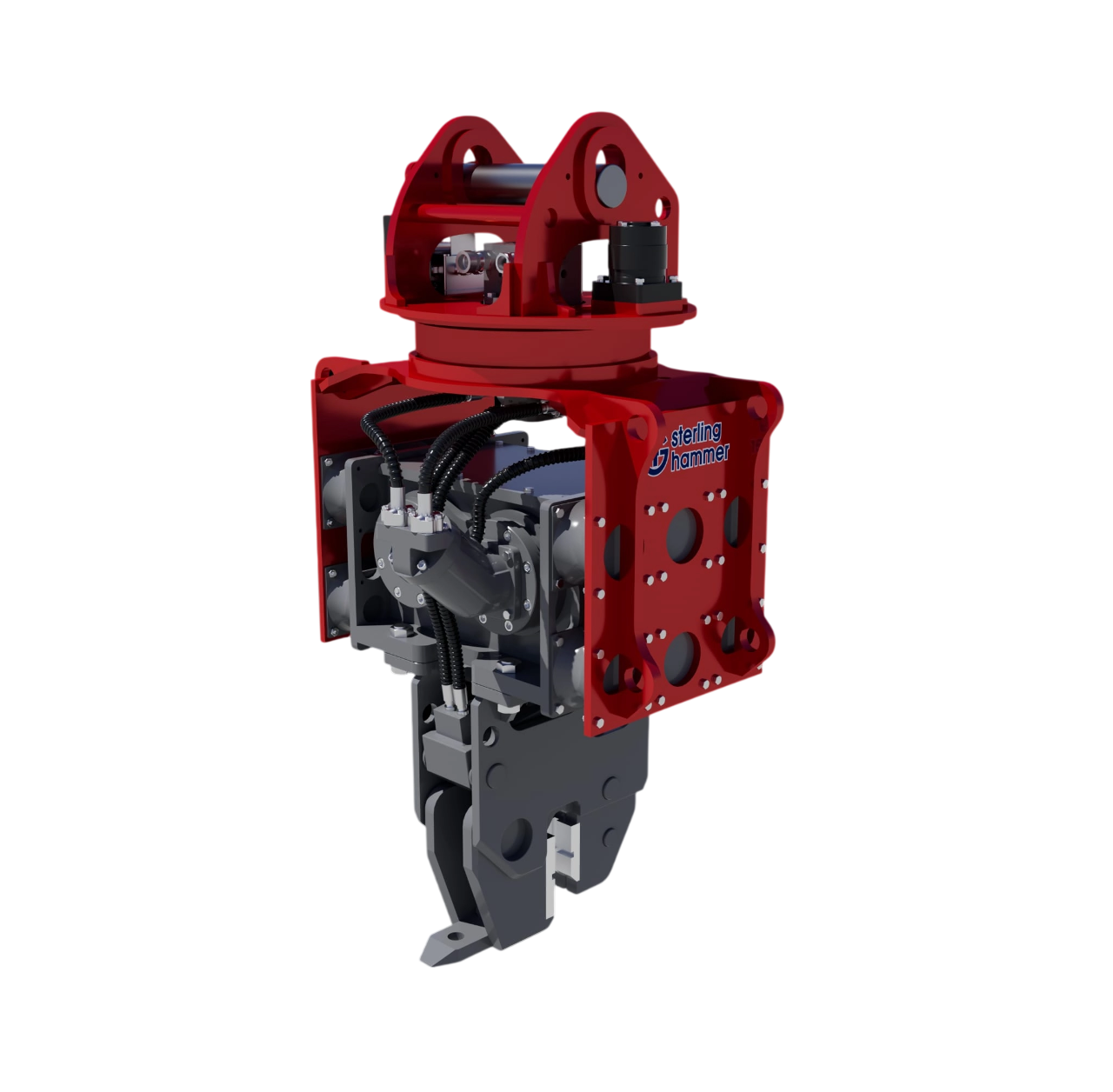 Вибропогружатели серия ST (Ю.Корея) с нижним захватом